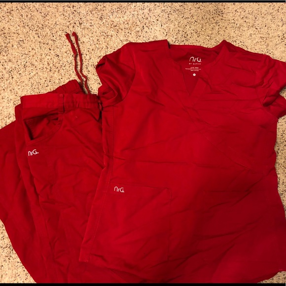 Barco Uniforms Other Red Barco Nrg Scrubs Poshmark